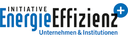  Logo der "Initiative EnergieEffizienz - Unternehmen & Institutionen" 